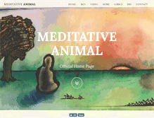 Tablet Screenshot of meditativeanimal.com
